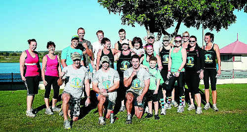 These brave and fit souls produced 8500 odd burpees on These brave and fit souls produced 8500 odd burpees on
